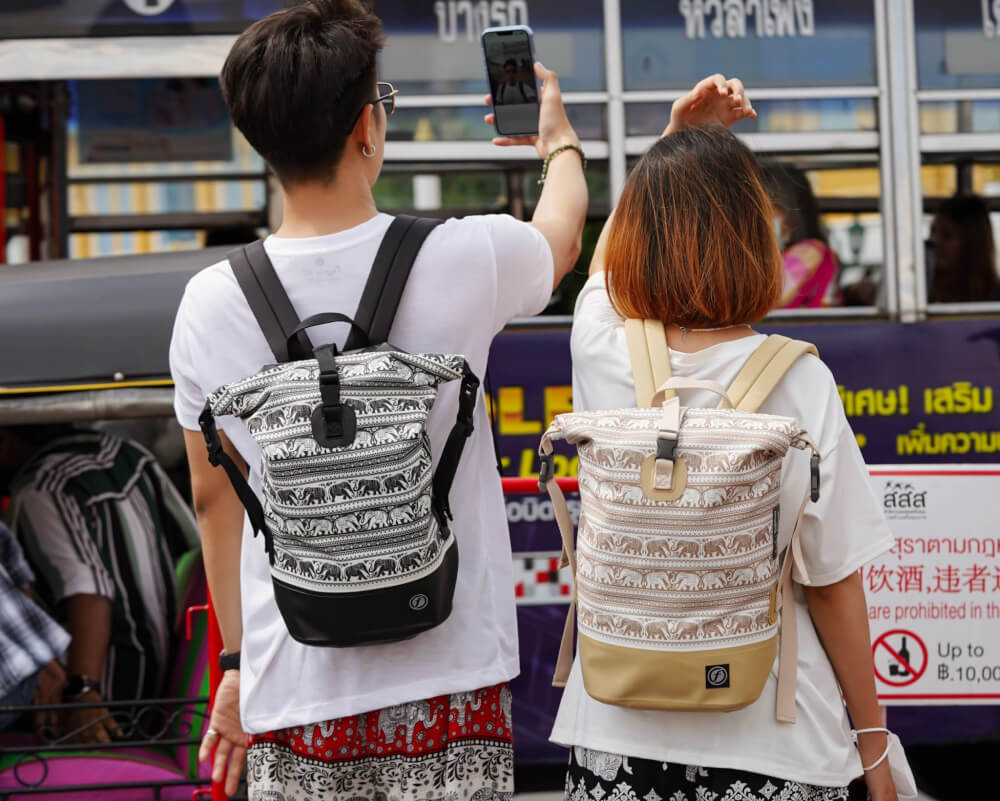 กระเป๋าเป้กันน้ำ FEELFREE MINI DRY TANK CHANG รุ่นช้าง ความจุ 12 ลิตร สีแทน_1